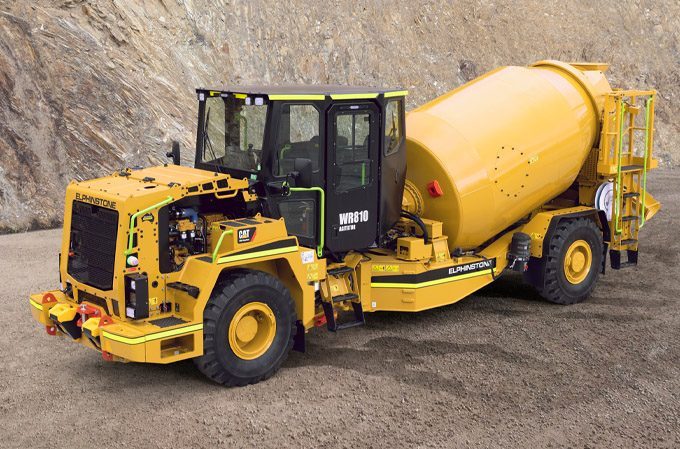 mine agitator truck